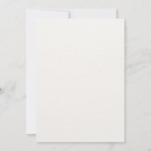 レッドビューティフル結婚式招待状 招待状 (裏面)