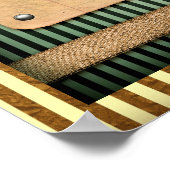 レッドビーンズ&ライスニューオーリンズケージャン ポスター (角)