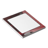 レッドピアノ ノートパッド (アングル)