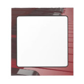 レッドピアノ ノートパッド (正面)