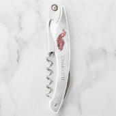 レッドピエレガントーコック ソムリエナイフ (正面)