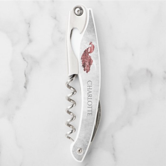 レッドピエレガントーコック ソムリエナイフ (正面)