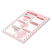 レッドピルヘルスケア学生薬理学テンプレート ノートパッド (アングル)