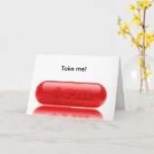 レッドピル – グリーティングカード (黄色い花)