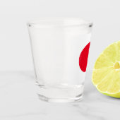 レッドピル ショットグラス (左)