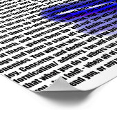 レッドピル/ブルーピルポスター ポスター (角)