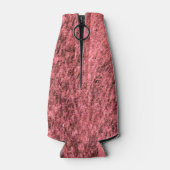 レッドピンクインスパイアク抽象芸術絵画の芸術 ボトルクーラー (裏面)