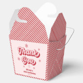 レッドピンククリスマス誕生日ありがとう フェイバーボックス (オープン)