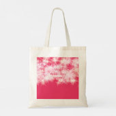 レッドピンクグリッタースパークル新学期先生ap トートバッグ (裏面)