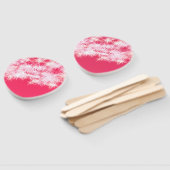 レッドピンクグリッタースパークル新学期先生ap ハンドファン (組立なし)