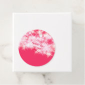 レッドピンクグリッタースパークル新学期先生ap フェイバータグ (インサイチュ)