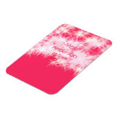 レッドピンクグリッタースパークル新学期先生ap マグネット (左側)