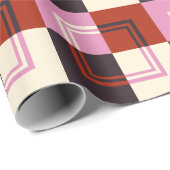 レッドピンクナスアイボリー ラッピングペーパー (ロールコーナー)