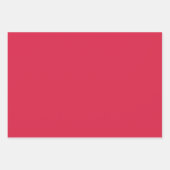 レッドピンクマウブシェブロン ラッピングペーパーシート (正面2)