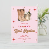 レッドピンクラストロデオバチェロレッテ週末 招待状 (スタンド正面)