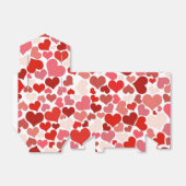 レッドピンクラブハートモザイクロマンチックな好意ボックス フェイバーボックス (折り畳みなし)