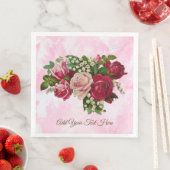 レッドピンクローゼズリリーオブザバレーロマンティックフローラ (インサイチュ)