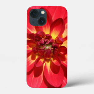 レッドファイアダリアフラワー iPhone 13 MINIケース