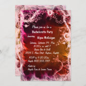 レッドファイアフローラバチェロレッテ招待状 招待状 (正面/裏面)