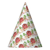 レッドファームアニマルバースデーパーティー パーティーハット (左)