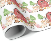 レッドファームアニマルバースデーパーティー ラッピングペーパー (ロールコーナー)