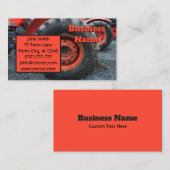 レッドファームタイヤ 名刺 (正面/裏面)