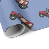 レッドファームトラクター ラッピングペーパー (ロールコーナー)