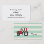 レッドファームトラクター 名刺 (正面/裏面)