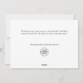 レッドファームトラッククリスマスグリーティ企業のング シーズンカード (裏面)