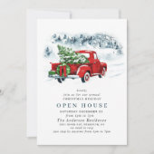 レッドファームトラッククリスマスホリデーオープンハウス 招待状 (正面)