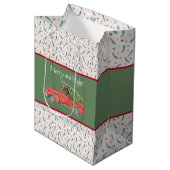 レッドファームトラックホリーミエリーと明るい ミディアムペーパーバッグ (正面アングル)