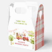 レッドファーム動物の誕生日パーティー フェイバーボックス (オープン)