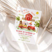 レッドファーム動物2nd誕生日パーティー 招待状