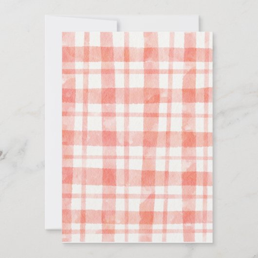 レッドファーム動物6th誕生日パーティーへの招待 招待状 (裏面)