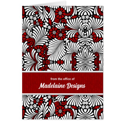 レッドファーンウッドプロフェッショナルビジネス空白の (正面)