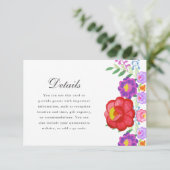 レッドフィかわいらしエスタフローラキンセアニェラ詳細 出欠カード (スタンド正面)