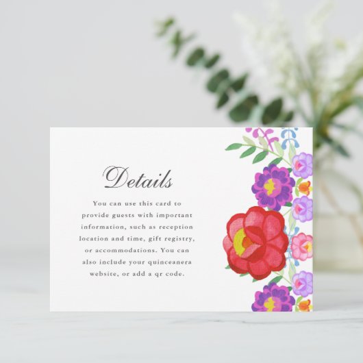 レッドフィかわいらしエスタフローラキンセアニェラ詳細 出欠カード (スタンド正面)