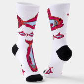 レッドフィッシュクルーソックス ソックス (傾斜あり)