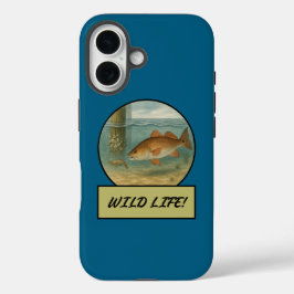 レッドフィッシュ海ブルーケースメイト iPhone 16ケース