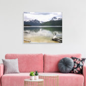レッドフィッシュ湖 キャンバスプリント (インサイチュ (リビング))