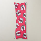 レッドフィーダーのダウンウッドペッカーオリジナルバードアート ボディピロー (裏面 (縦))