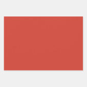 レッドフェアリーハウスカラーズ ラッピングペーパーシート (正面)