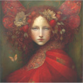 レッドフェアリーファンタジー シール (正面)