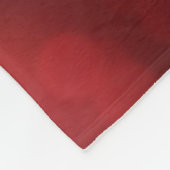 レッドフェスティバルクリスマスボーブルズカスタム文字 フリースブランケット (角)