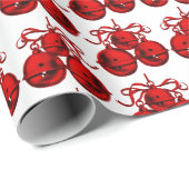 レッドフェスティバルジンルベルズ ラッピングペーパー (ロールコーナー)