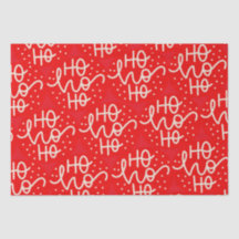 レッドフェスティバルホホホホクリスマスホリデーラッピングパ