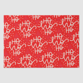 レッドフェスティバルホホホホクリスマスホリデーラッピングパ 薄葉紙