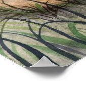 レッドフォックスプリント ポスター (角)