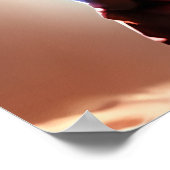 レッドフォックス宇宙 | AIアートポスター ポスター (角)