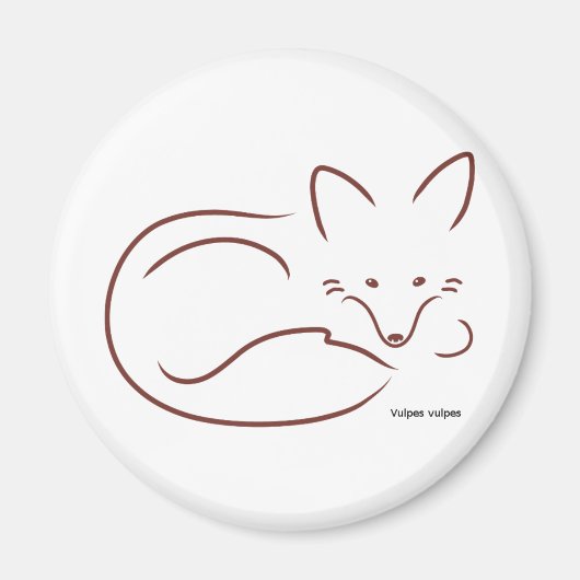 レッドフォックス マグネット (正面)